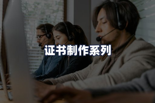 证书制作系列